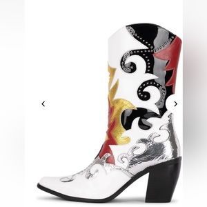 Jeffrey Campbell leather boots size 9 new